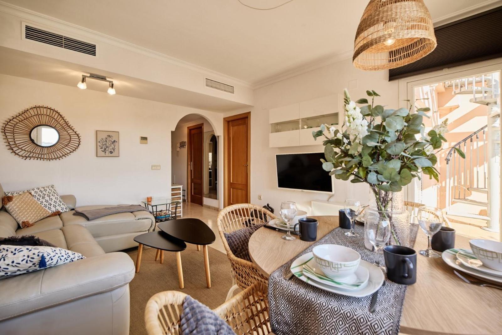 Апартаменты Cozy Penthouse Riviera Del Sol Малага Экстерьер фото