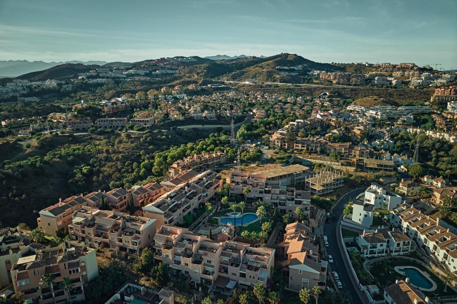 Апартаменты Cozy Penthouse Riviera Del Sol Малага Экстерьер фото