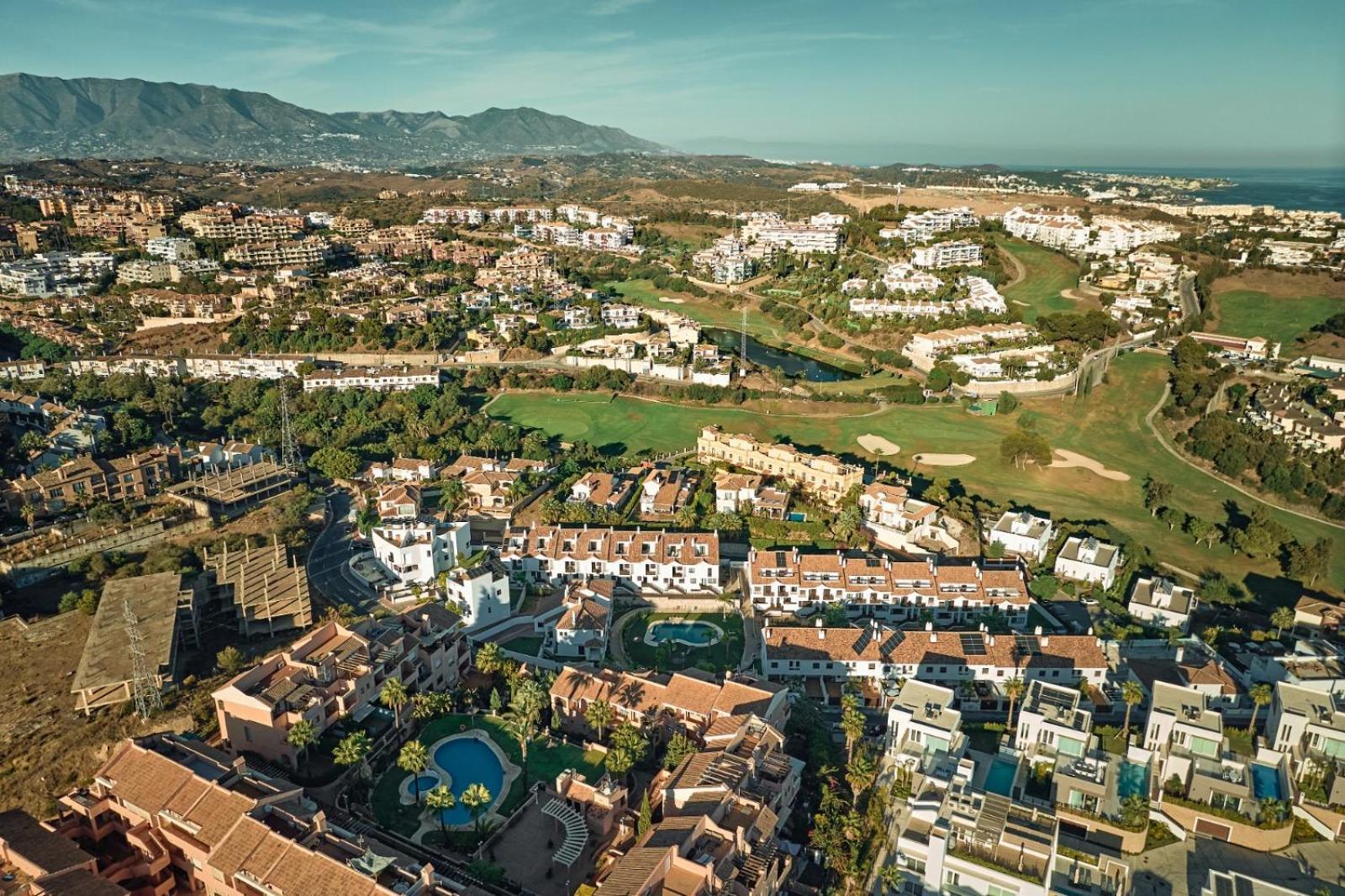 Апартаменты Cozy Penthouse Riviera Del Sol Малага Экстерьер фото
