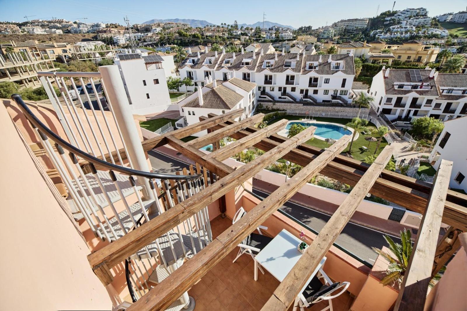 Апартаменты Cozy Penthouse Riviera Del Sol Малага Экстерьер фото