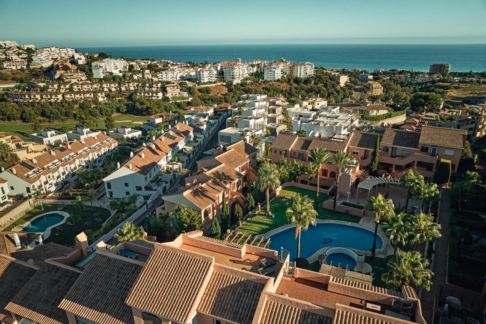 Апартаменты Cozy Penthouse Riviera Del Sol Малага Экстерьер фото